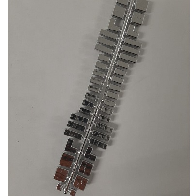 Ministeck MC631 1x kleurstrip 631 metallic zilver (40056)