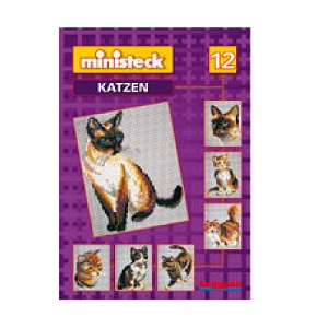Ministeck MC31016 Ministeck voorbeeldboek katten