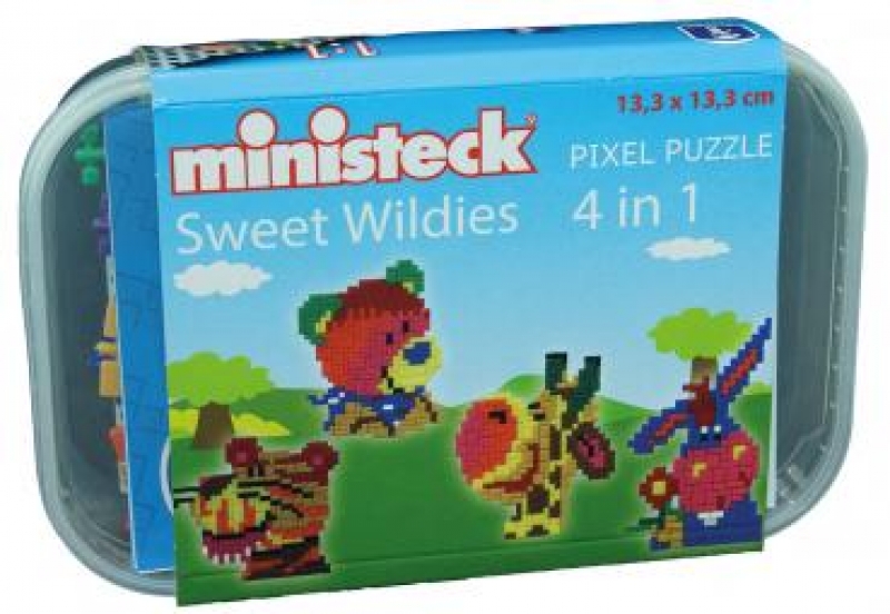 Ministeck MC32575 Ministeck Midi Box Sweet Wildies 4-in-1, ca.510-delig