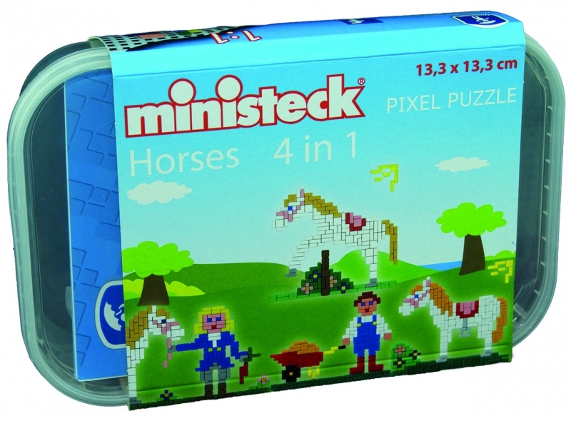 Ministeck MC32579 Ministeck Paardenstal 4-in-1 Midi (ca. 510-delig)