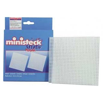 Ministeck MC40062 Ministeck / Stick-it, 4st. Grondplaat #2, 13,3 x 13,3 cm, 32x32 gaatjes