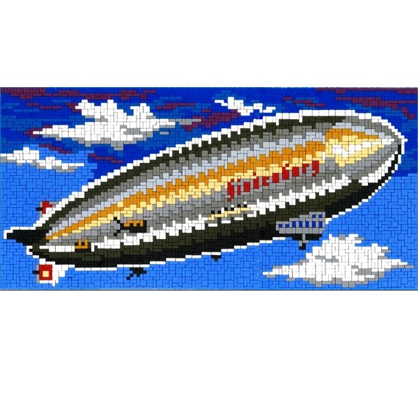 Ministeck MC41297 Stickit Zeppelin, ca. 4000 steentjes