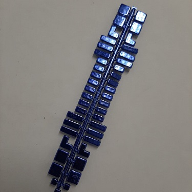Ministeck MC632 losse kleurstrip 632 metallic blauw (40057)
